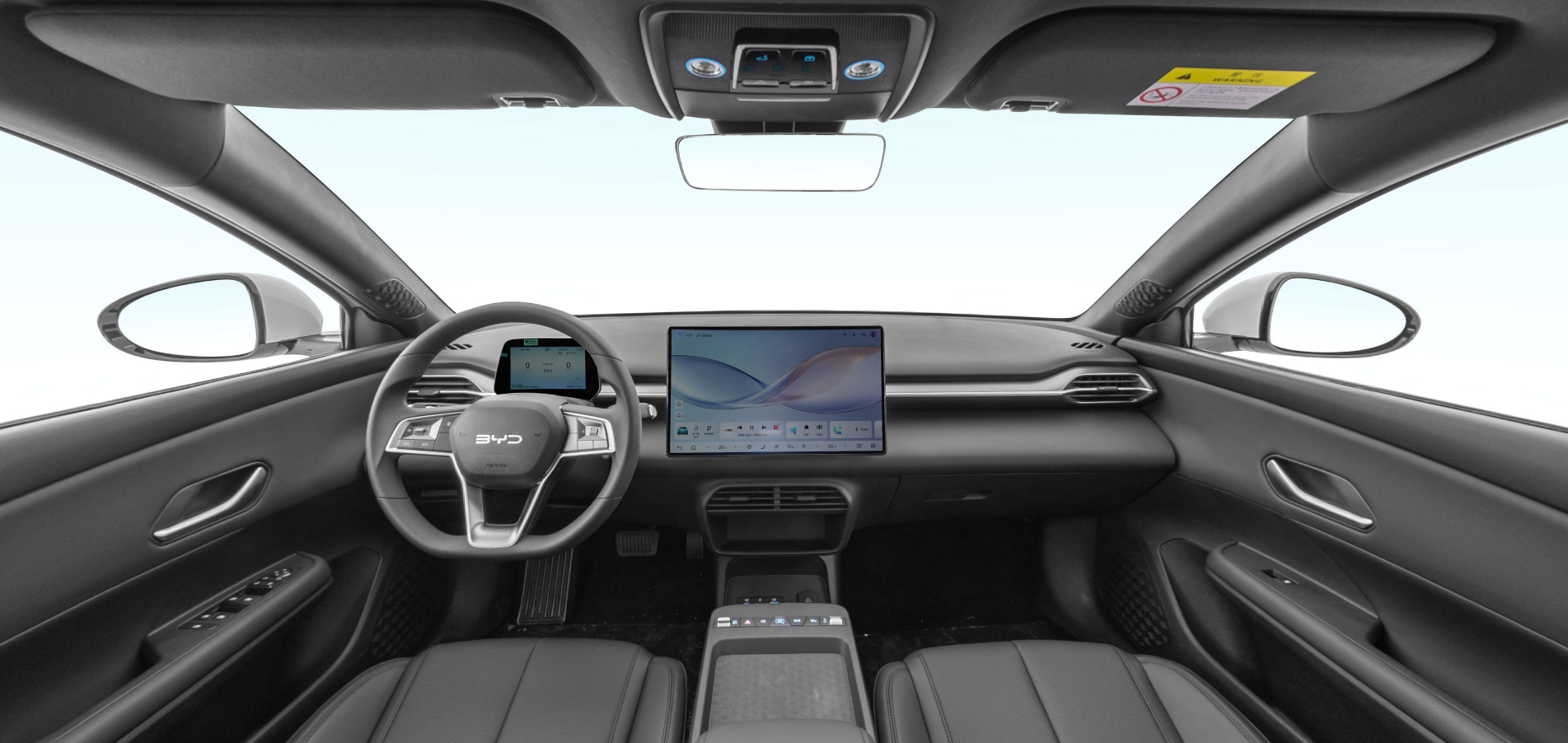 Электромобили BYD E7 из Китая 360